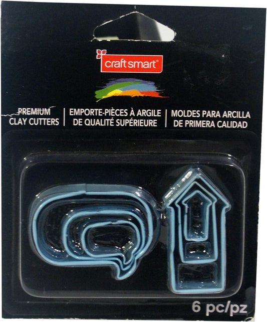 33279 - Premium Clay Cutters 6pcs - H-57