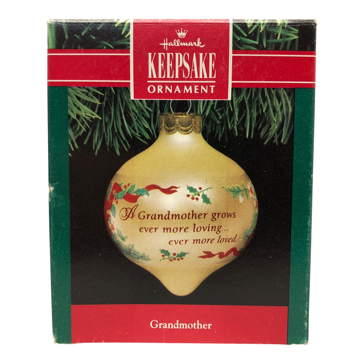 33282 - Elegantly Designed Set of 4 Grandmother Glass Ball Ornaments |TBD|