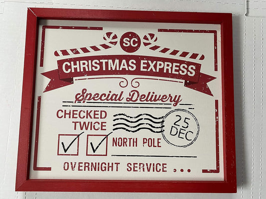 33412 - Christmas Express Sign
