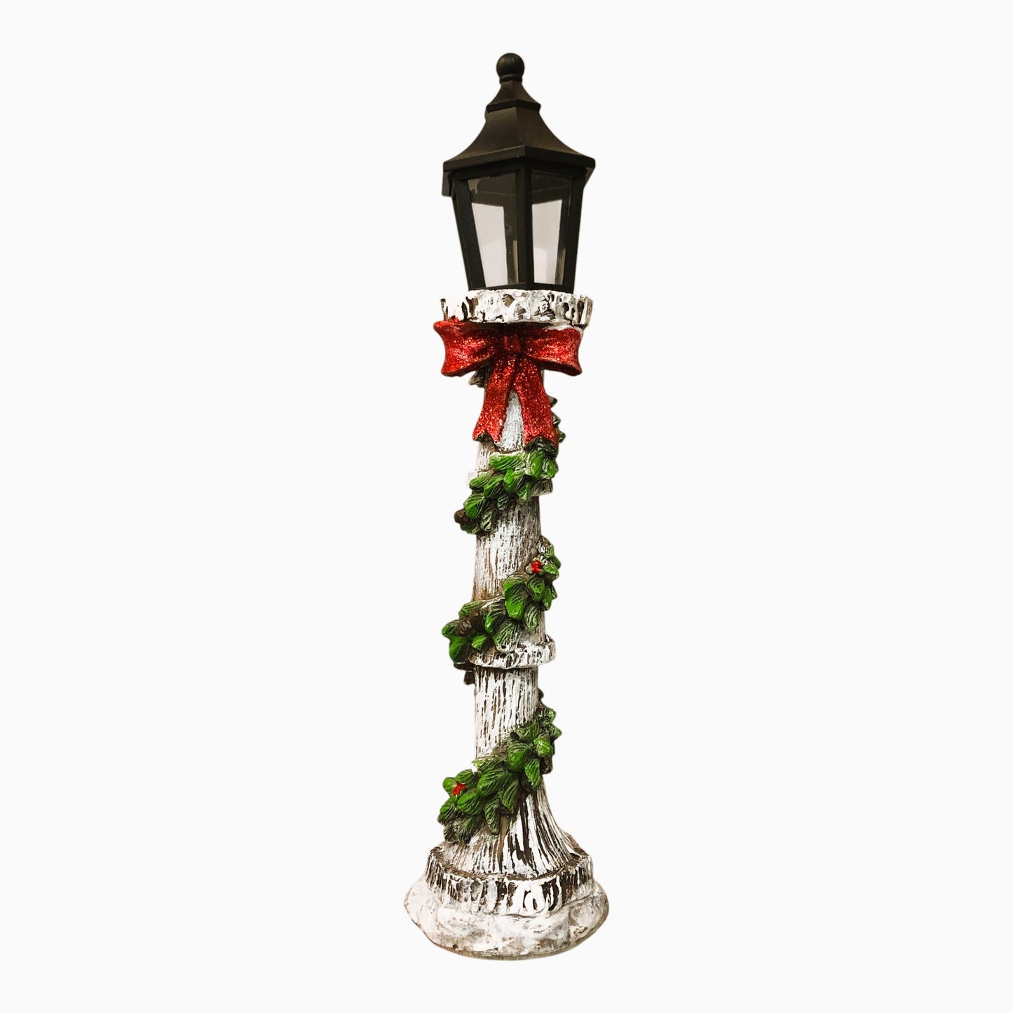 33446 -14" Light Up Lamp Post Christmas Decor