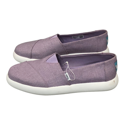 33449 - Purple Size 9.5 Toms Shoes Comfortable Sneakers for Casual Wear |H-30|