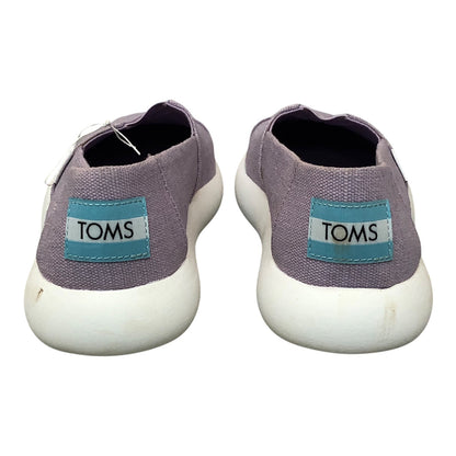 33449 - Purple Size 9.5 Toms Shoes Comfortable Sneakers for Casual Wear |H-30|