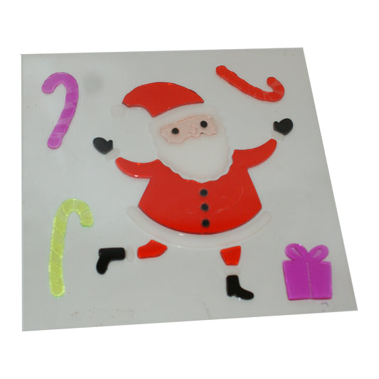 3346 - Santa Gel Clings - |9-10|