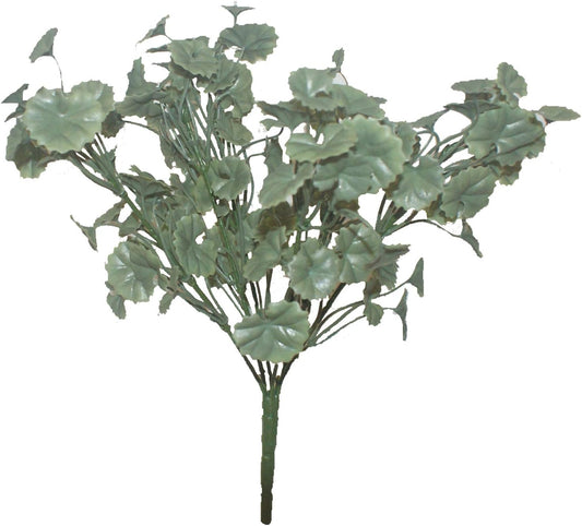 33478 - 12" Green Floral Bush - [BH Hall]