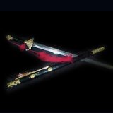 3348 - Tai Chi Black Traditional Sword - |3-G Down|