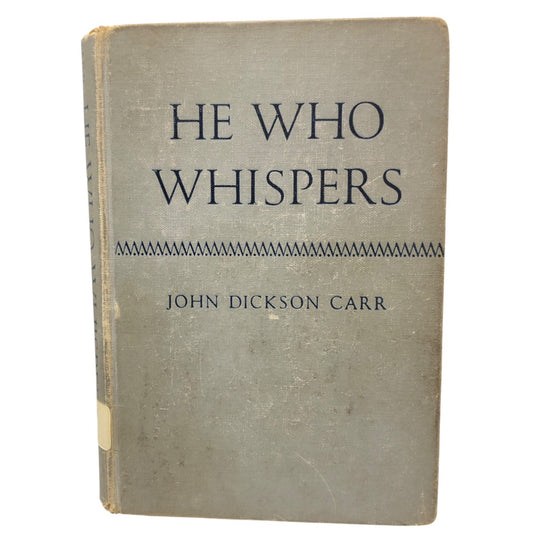 33486 - He Who Whispers 1st Edition Print Book for Media and Book Enthusiasts, Classic Collector's Item |8-2|