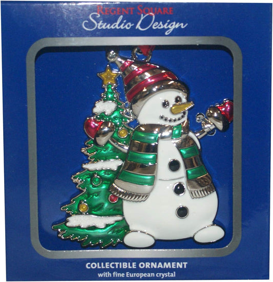 33500 - Snowman With Tree Ornament - Pod 1-62