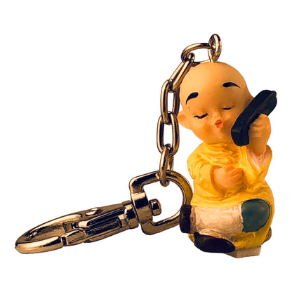 335 - Buddha Boy on Telephone Yellow - |DVD-36|