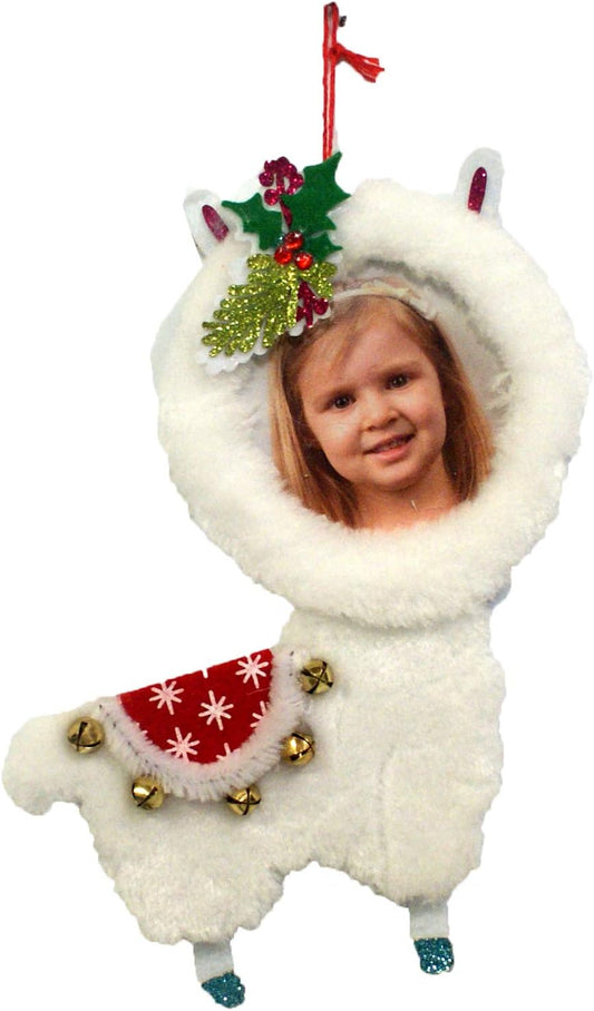 33600 - Home and Garden Holiday Ornament Christmas Llama Picture Frame |TBD|