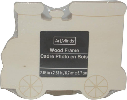 33785 - Set of 3 - DIY Wood Train 5x6 Photo Frame |7-4|