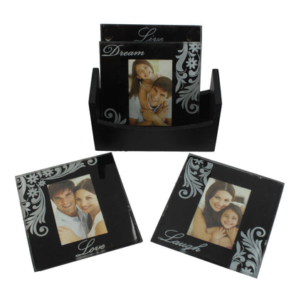 3381 - Melannco Photo Coaster Set |4-18|