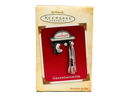 3383 - Hallmark 3PC Granddaughter Christmas Ornaments |Pod 1-66|