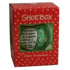 33992 - Let It Snow Shoebox Christmas Holiday Ornament With Festive Design |Pod 1-76|