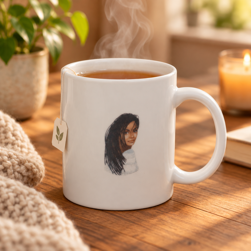 34196 - Beautiful Black Woman Mug |TBD|