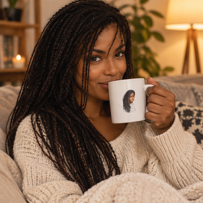 34196 - Beautiful Black Woman Mug |TBD|