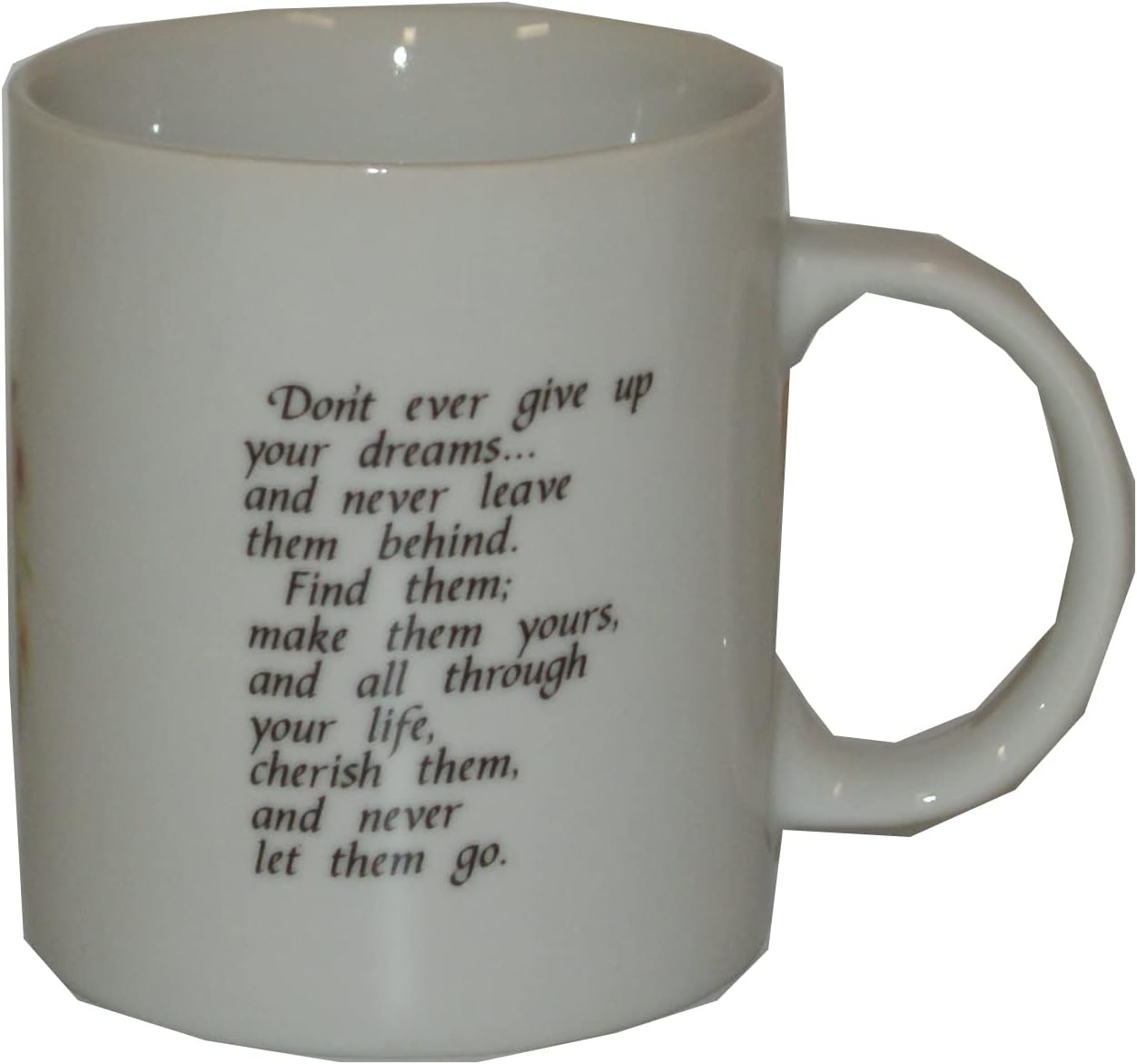 34271 - Don't Ever Give Up Dreams Mug 3" |7-28|