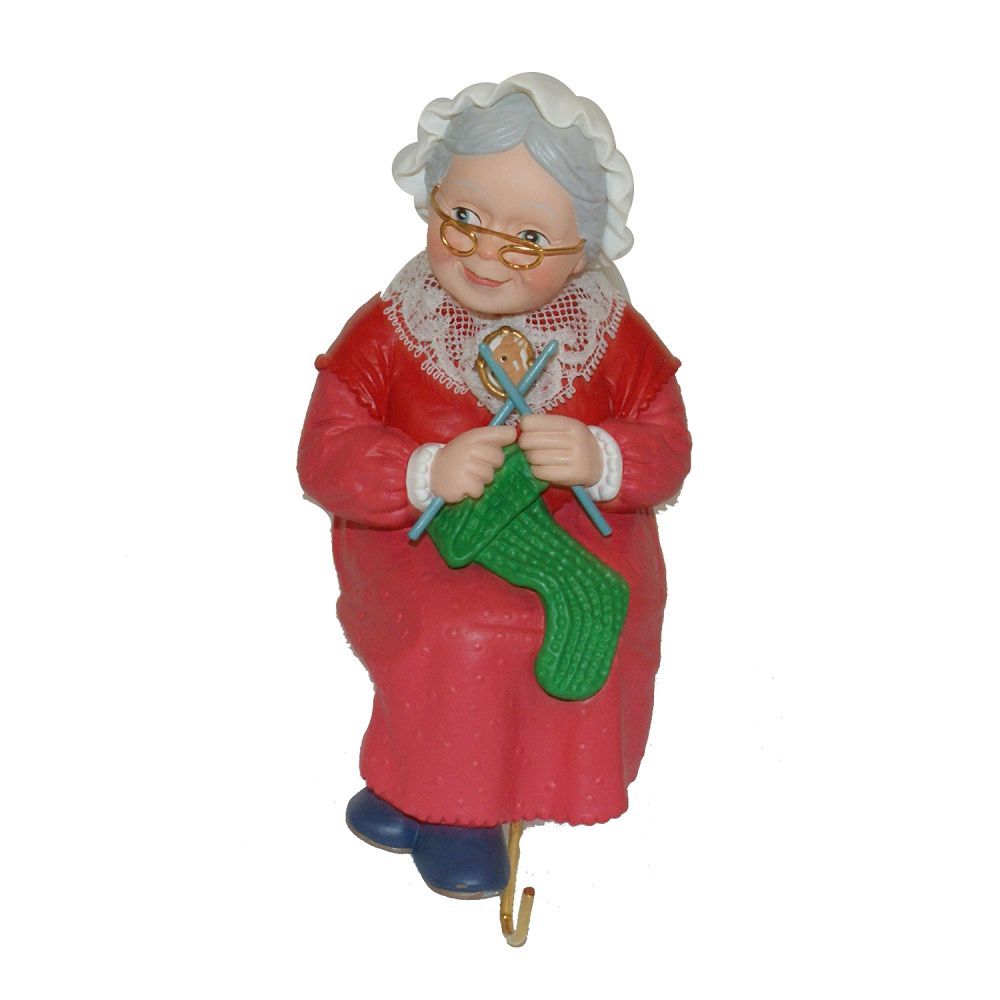 32009 - North Pole Stocking Hanger SANTA  MS CLAUS REINDEER |Pod1-66|