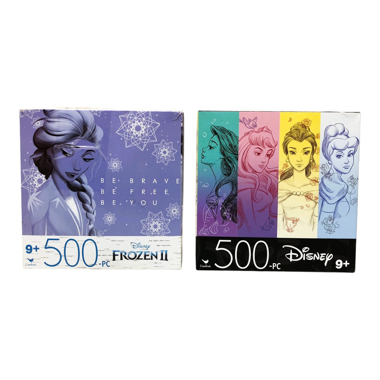 34521 - 2 Pack 500pc Disney Princesses Puzzle |GR-11|