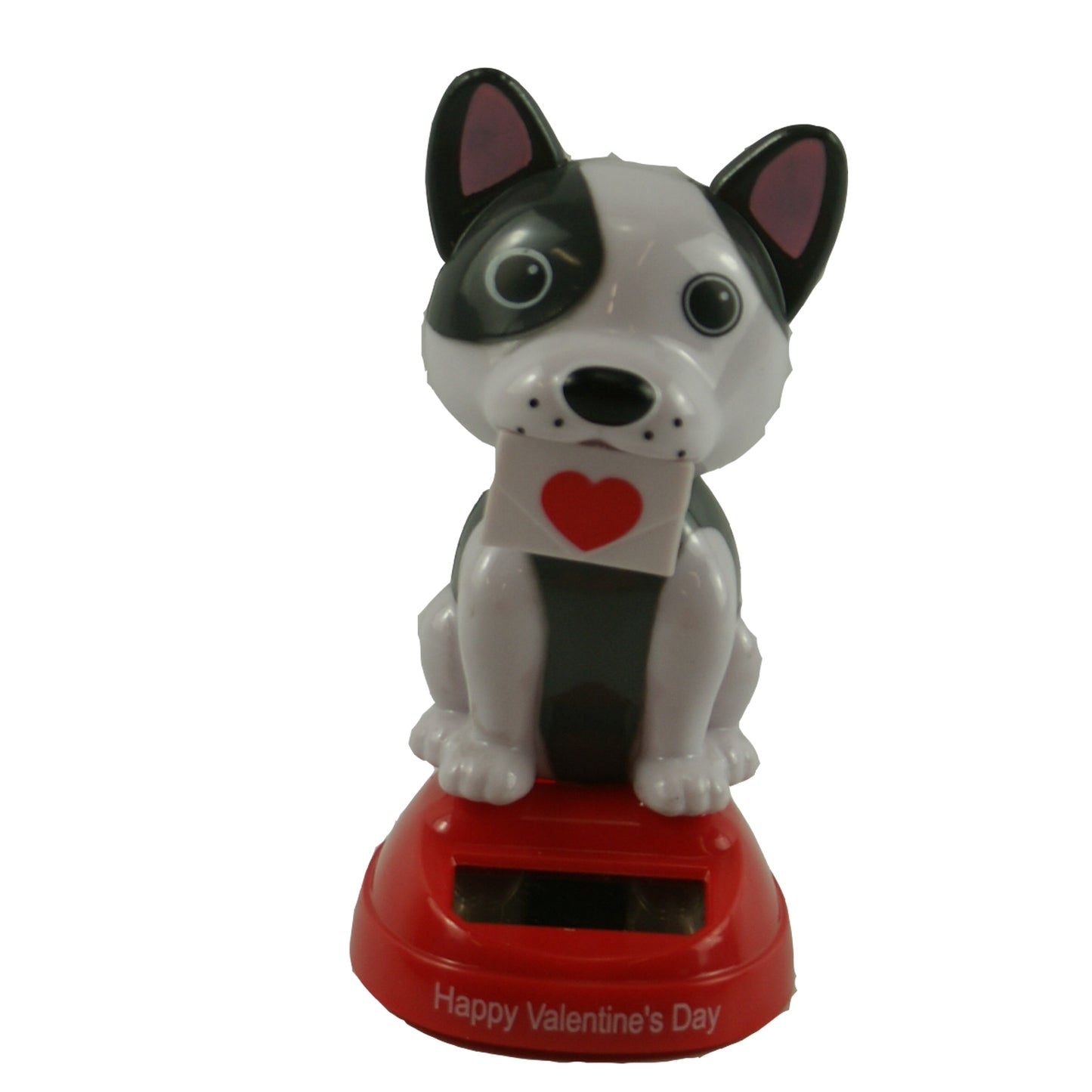 3462 - Solar Valentine Dog With Letter - |R-61|
