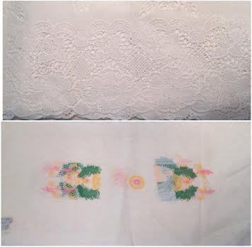 3481 - 40 x 85 cm Embroidered Tablecloth - [19-23]