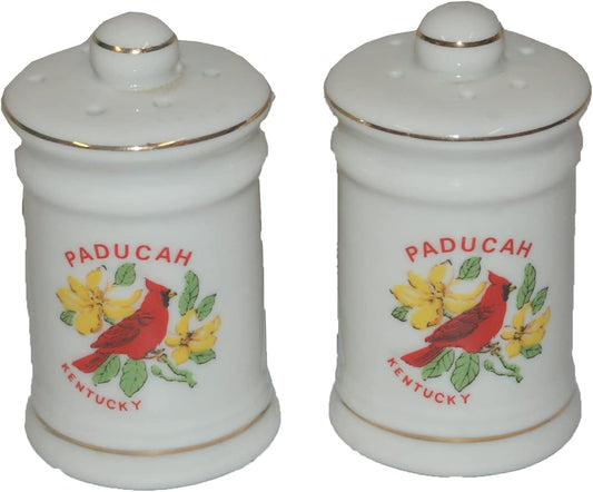 34828 - Paducah CARDINAL CERAMIC 3: Salt & Pepper Shakers  4-18 SENT FOR PREP 5/26 CC