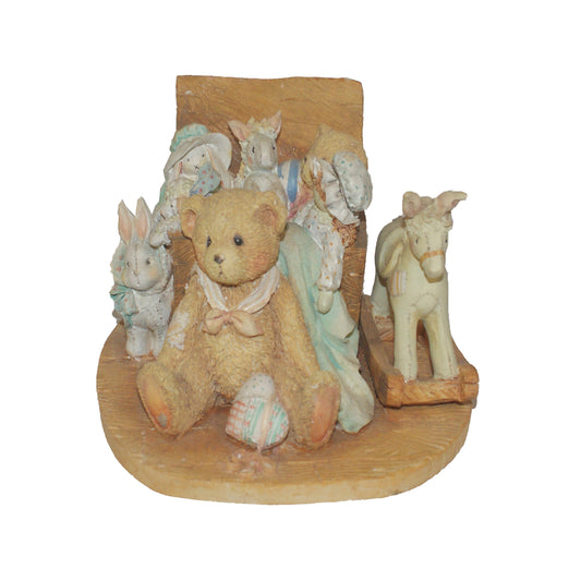 34926 - Cherished Teddies 6" Old Friends Are the Best Friends |3-16|