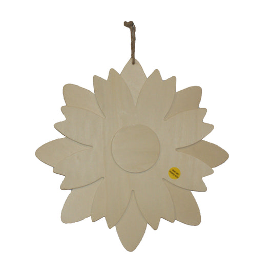 35100 - Craft Set Spring Flower Wood Cut Fox Mouse and Narwal DIY Light Ups |1-34|