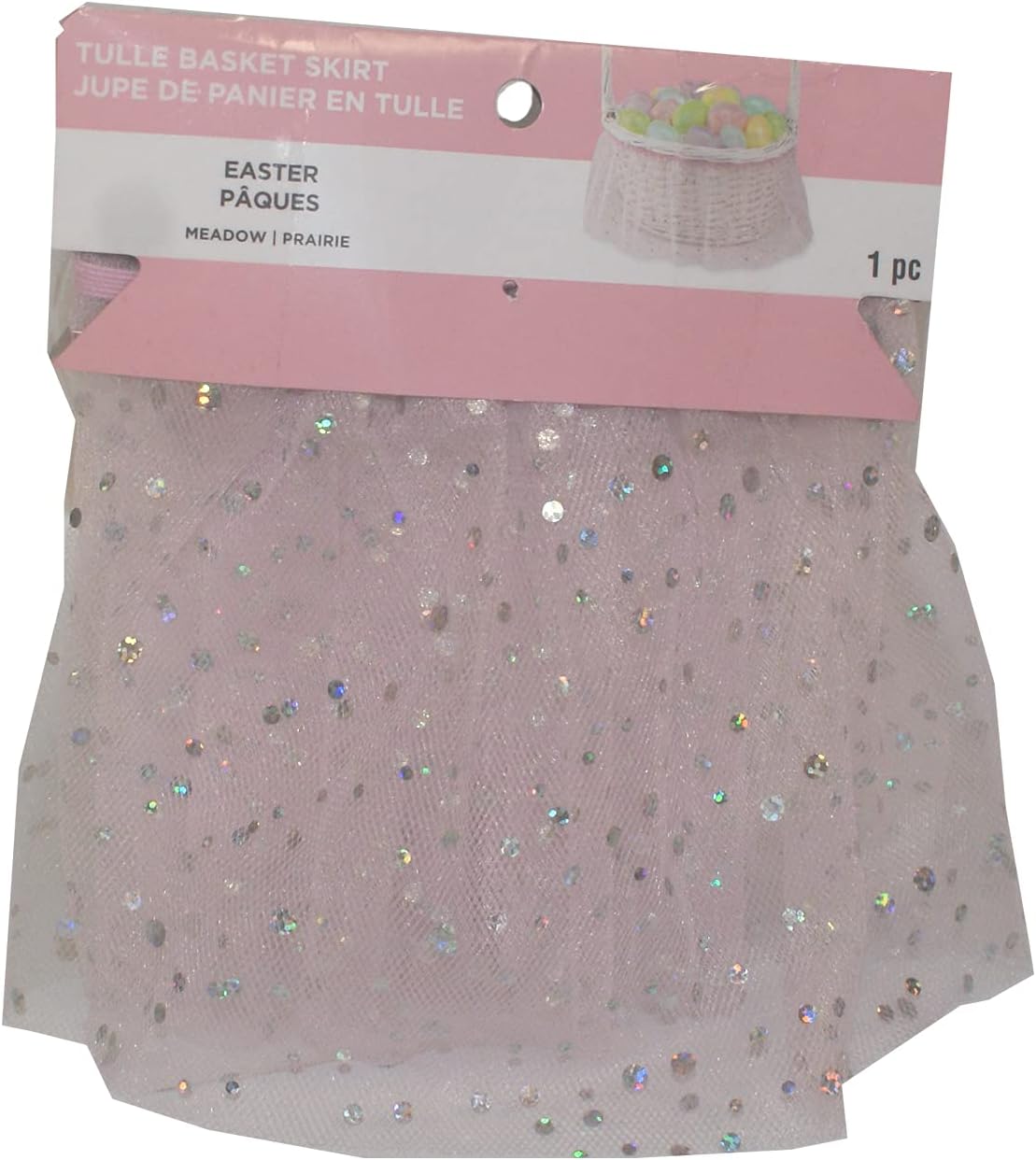 35154 - Tulle Basket Skirt Pink - [20-D]