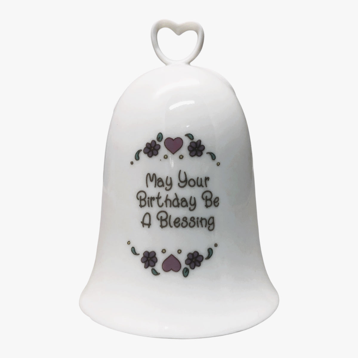 35404 - Precious Moments Heart Handle Bell 5" |TBD|