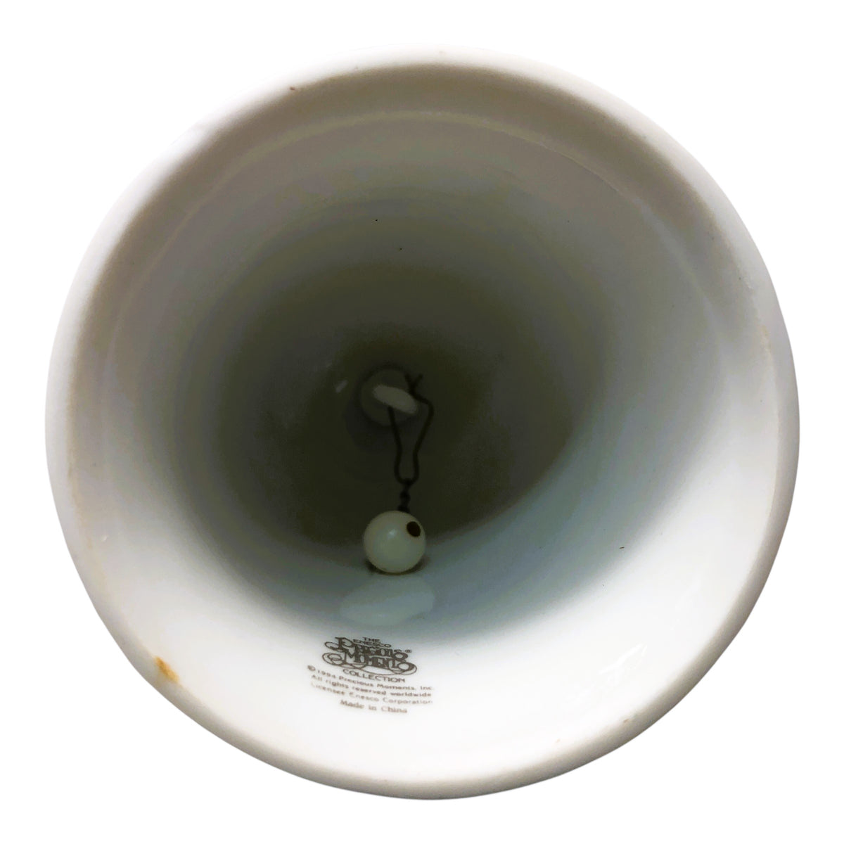 35404 - Precious Moments Heart Handle Bell 5" |TBD|