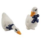 35427 - Geese with Blue Bows - |H-27|