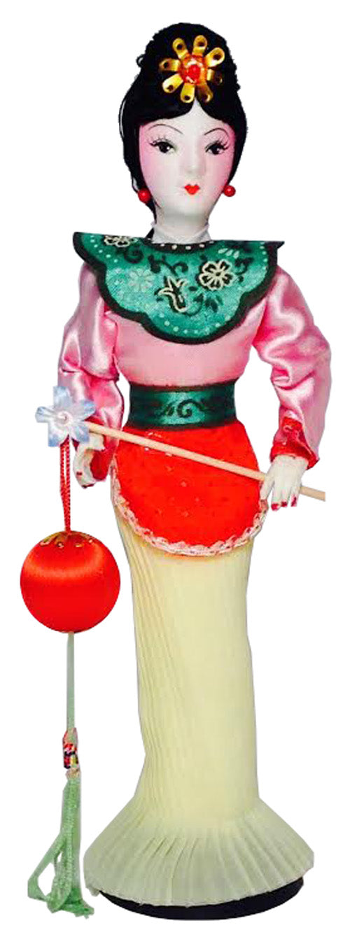 3557 - 10" Pink Woman Doll - Ball #2 - |X-18|