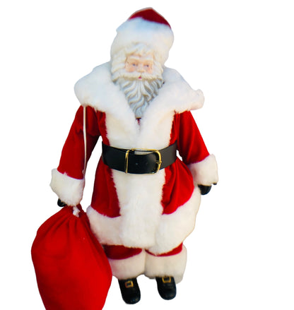 35627 - Sixteen-Inch Porcelain Santa St Nicholas Figurine |8-6|