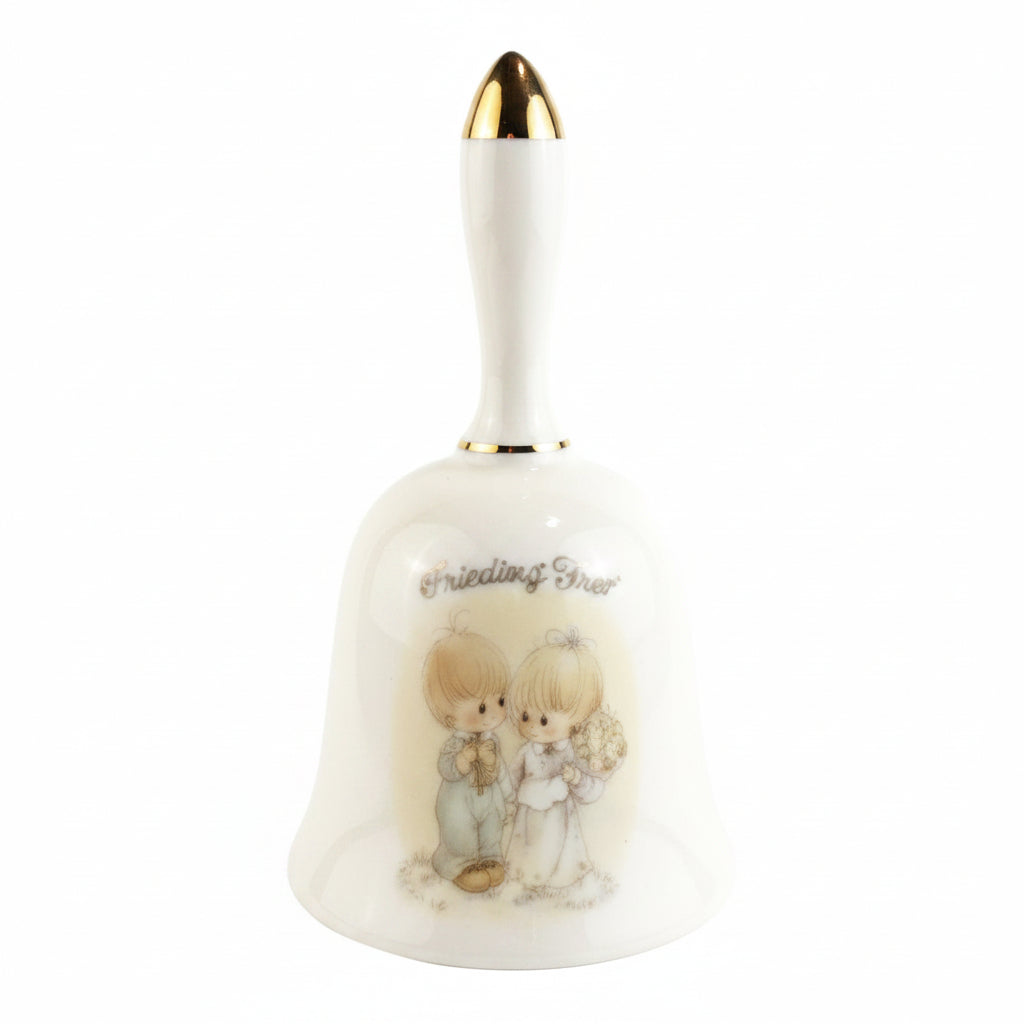 35658 - 6" Precious Moments A Wedding Prayer Bell - |H-26|