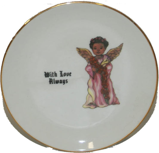 35660 - 4" With Love Always Plate - [BB-28]