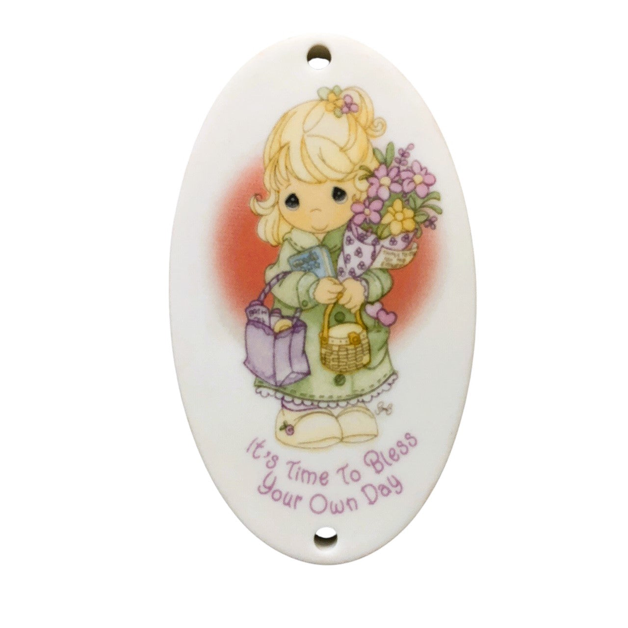36002 - Bless Your Own Day Clock from the Precious Moments Collection, Ideal for Home and Garden Decor |18-24|