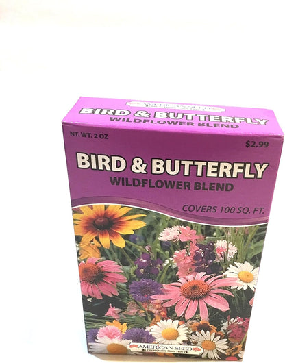 36134 - 2Pk Bird & Butterfly Wildflower Mix |12-25|