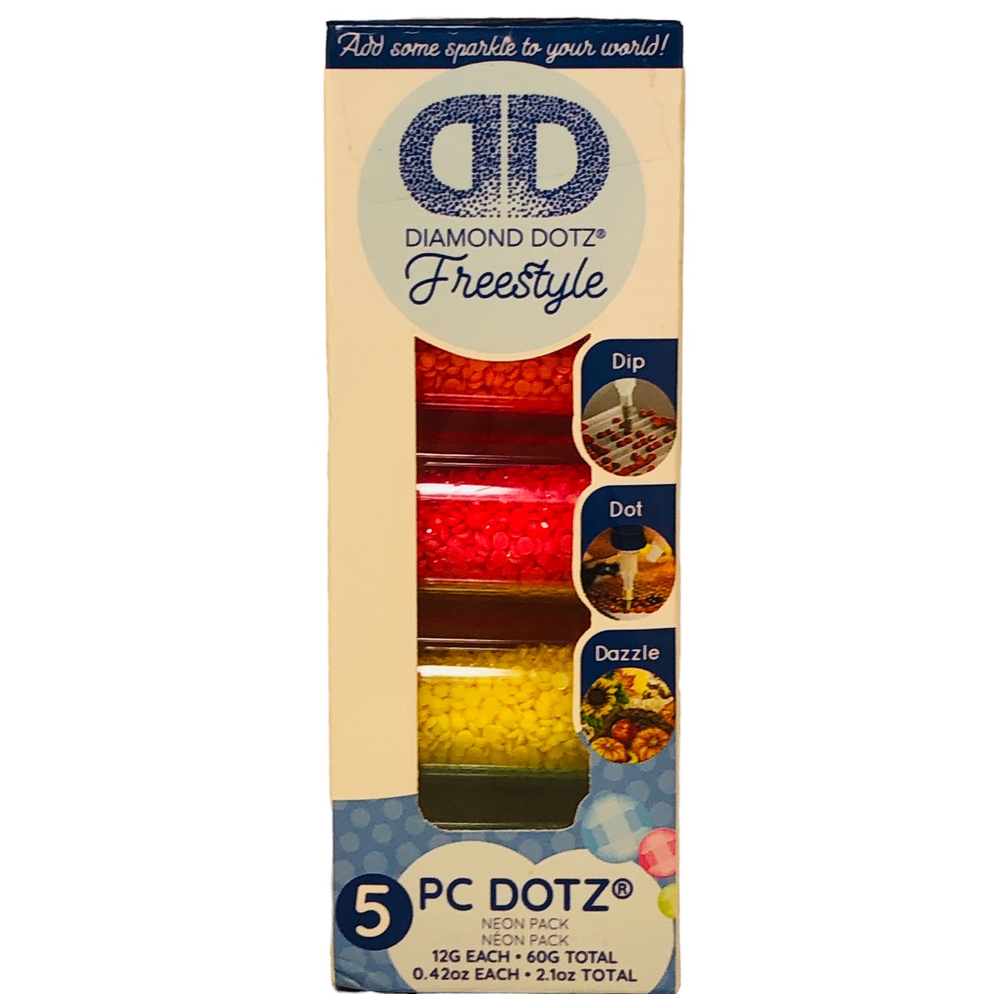 36207 - 5 pc Neon Dotz 6" |8-14|