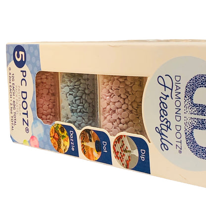 36209 - 5 Pc Dotz Pastel Pack 6" |8-14|