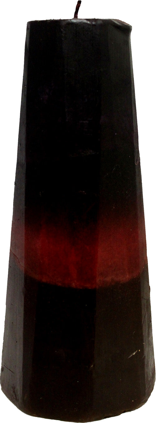3642 - Purple And Red Decorative 8-Inch Scented Candle For Home Fragrance |Scent-1|