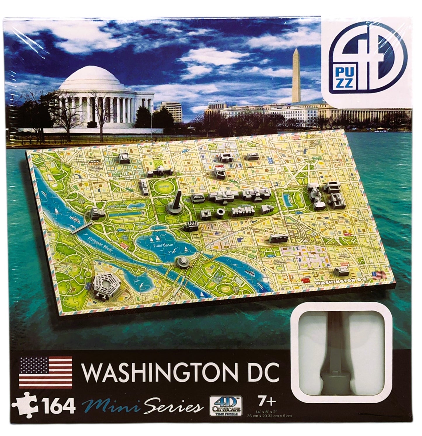 36484 - 165 Piece Washington DC Puzzle Mini Series |GR-7|