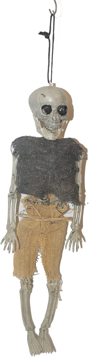 36521 - 16" Castaway Hanging Skeleton |Pod-1-10|