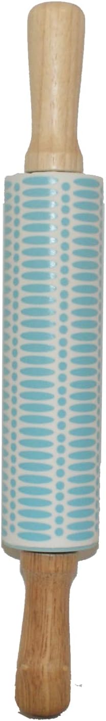36562 - Set of 2 Light Blue Silicone Rolling Pins |22-4|