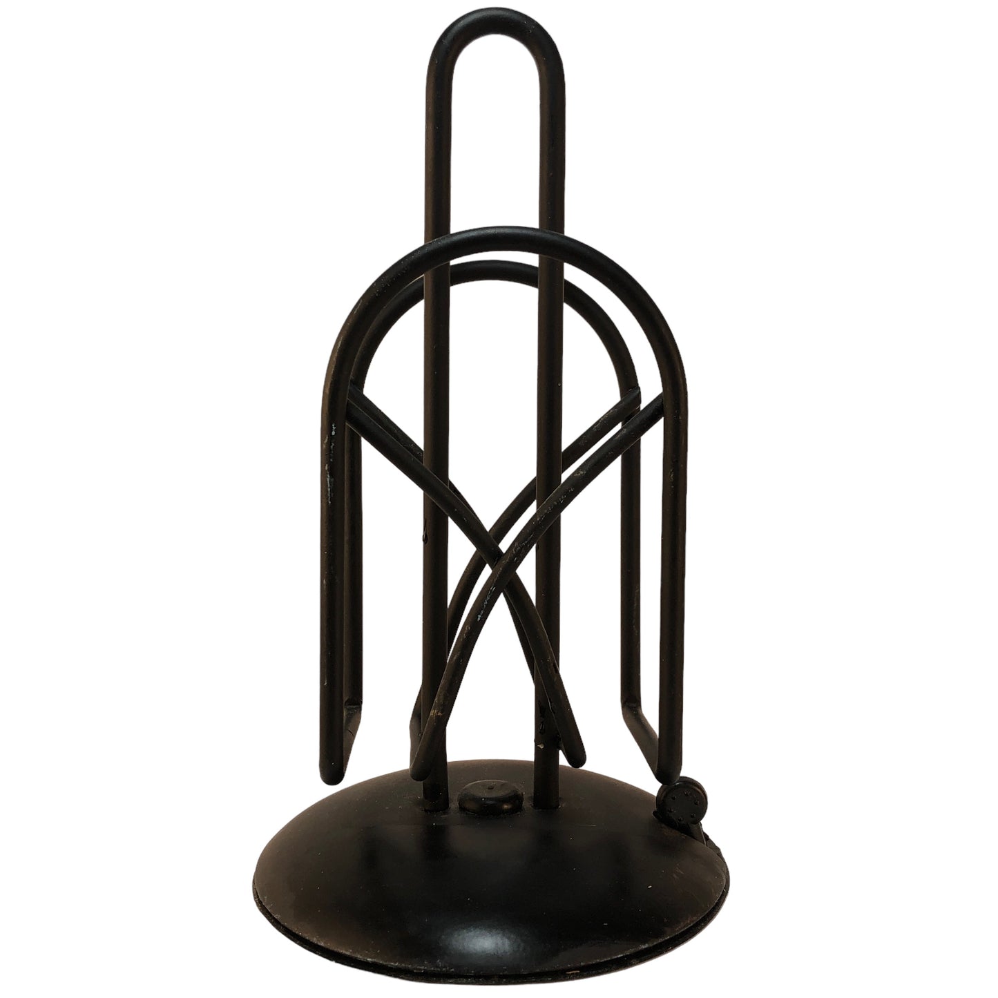 3663 - Suction Black Napkin Holder 9" - |8-7|