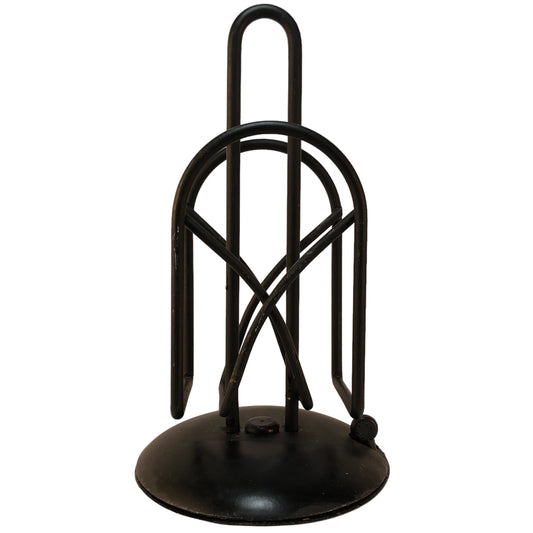 3663 - Suction Black Napkin Holder 9" - |8-7|