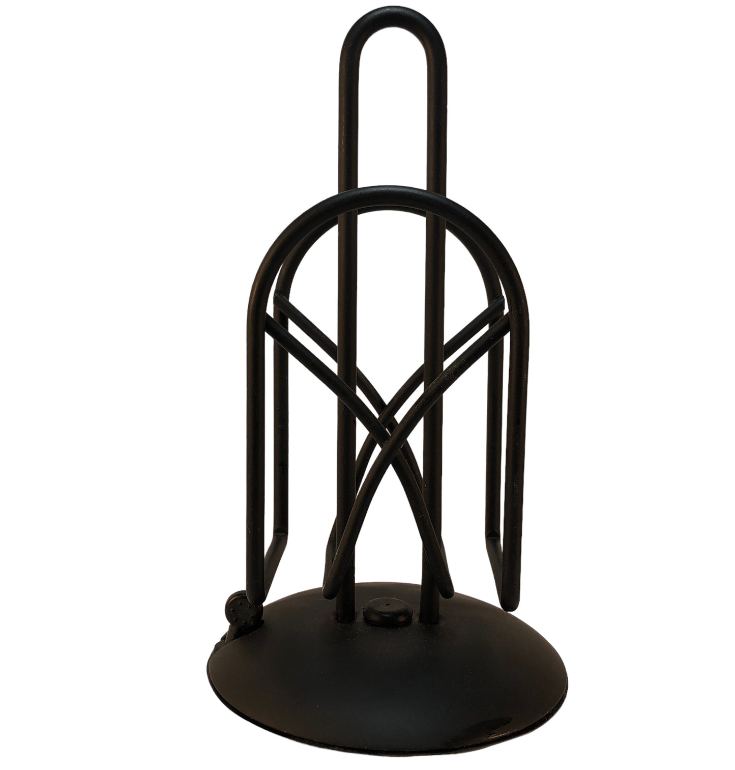 3663 - Suction Black Napkin Holder 9" - |8-7|