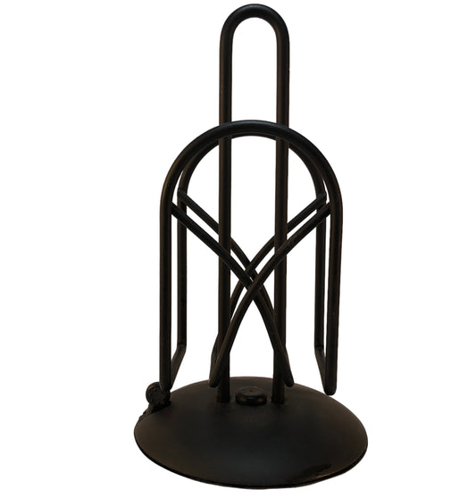 3663 - Suction Black Napkin Holder 9" - |8-7|