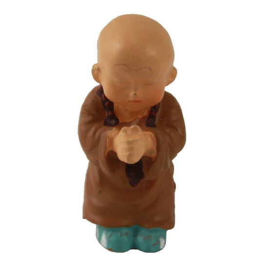 3664 - 2" Brown Buddha Boy - Praying - |X-28|
