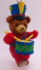 36762 - Adorable Li'l Drummer Bear Festive Holiday Christmas Ornament |Pod 1-70|