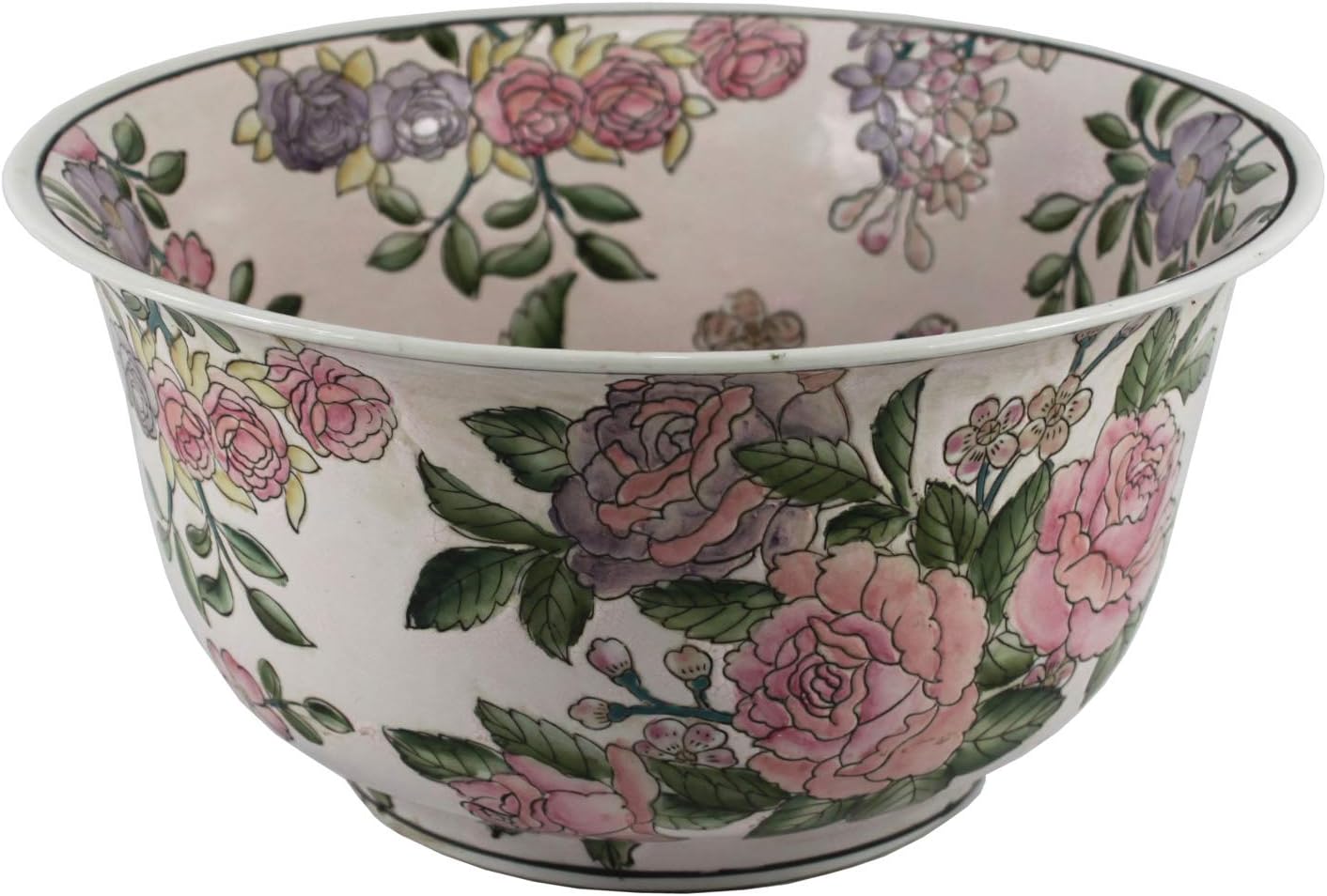 3678 - 10" Rose Floral Bowl - [1-36]